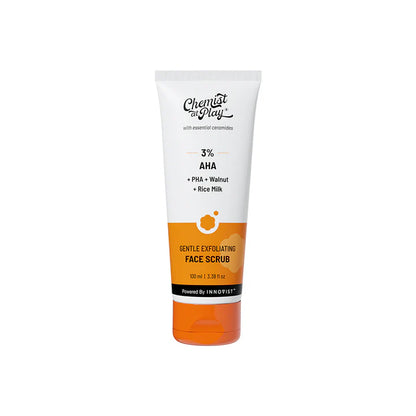 Gentle Exfoliating Face Scrub for Blackheads & Tan Removal - 100 ml